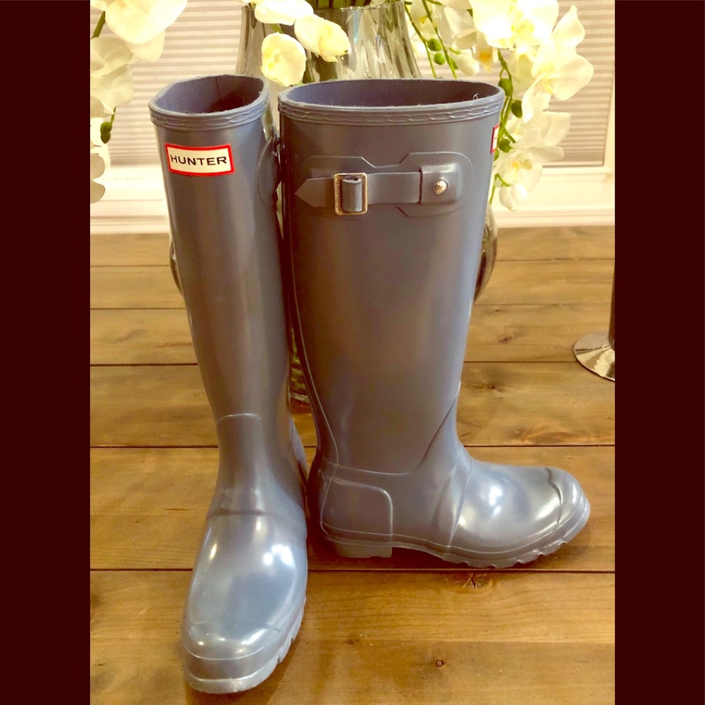 Grey Hunter Boots